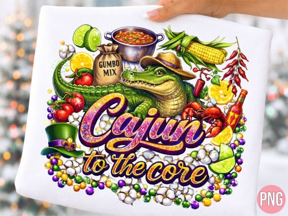 Cajun to the Core Alligator Gumbo PNG