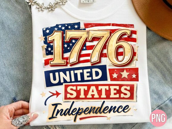 Celebrating Freedom with a 1776 United States Independence PNG for Your Next Project