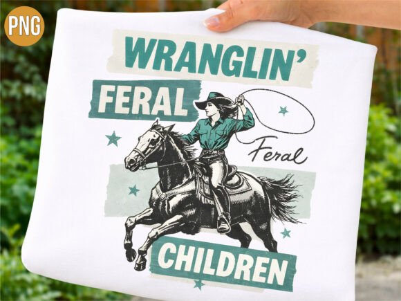 Designing with the Wranglin Feral Children Cowgirl T-Shirt Aesthetic: A Guide for Creators