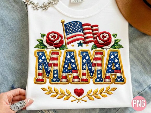 Evaluating the Patriotic Mama American Flag Rose PNG for Professional Design Projects