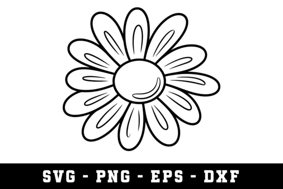Flower SVG Cut File for DIY & Business