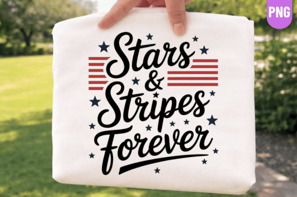 Stars and Stripes Shirt: Bold Patriotic PNG Design