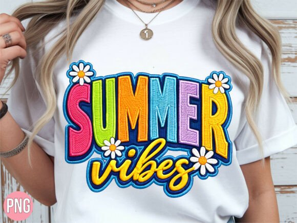 Summer Vibes Daisy Embroidery Shirt PNG: A Practical Guide for Creators
