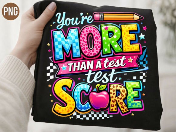 Teacher You Are More Than Test Score PNG: A Guide to High-Quality Digital Design for Creative Projects