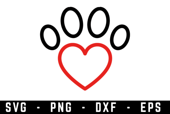 Unlocking Creative Potential with the Heart Paw SVG Design Cut File